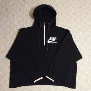 Nike cropped hoodie